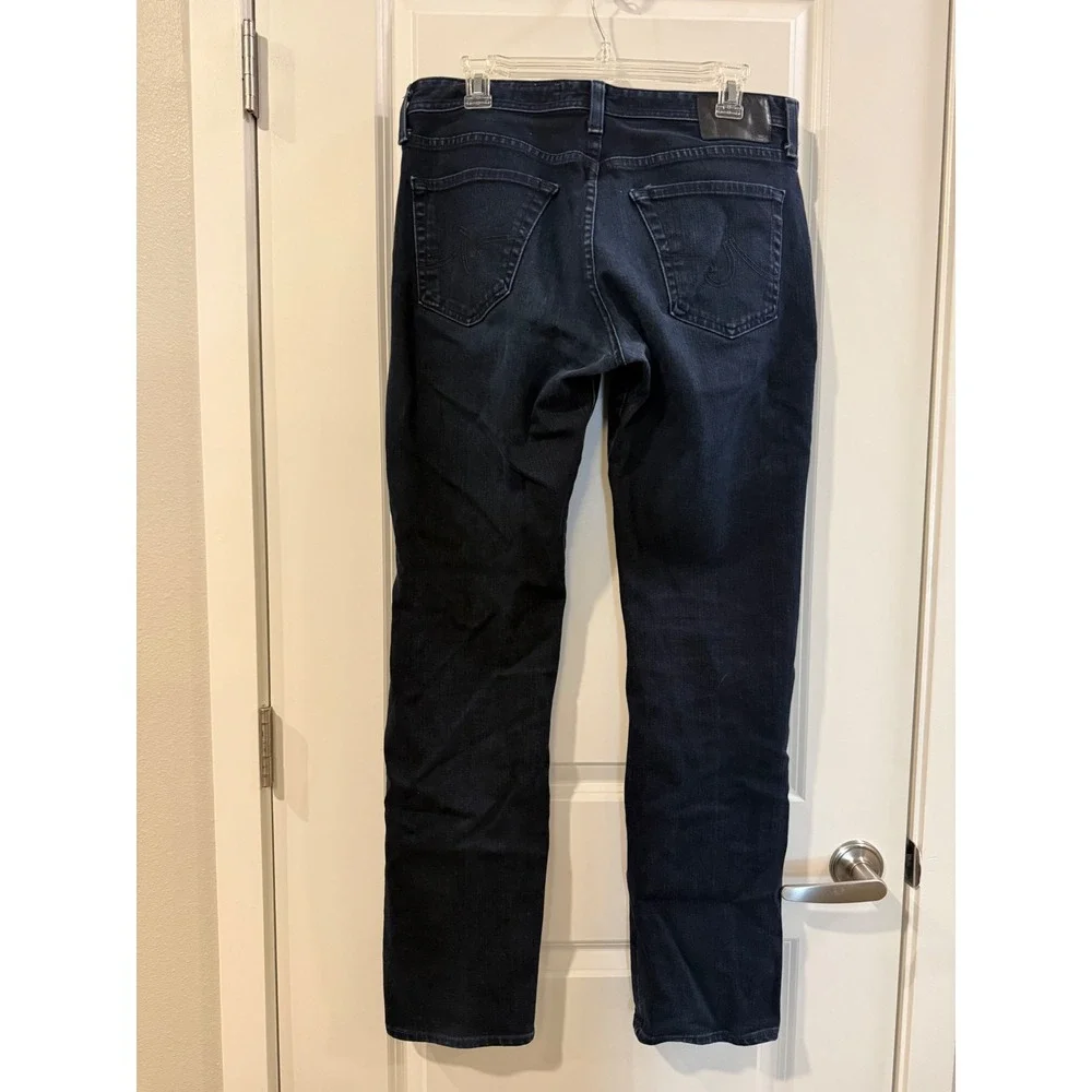 AG Adriano Goldschmied The Graduate Tailored Leg Jeans Dark Indigo 33x34 1174TSY - Picture 2 of 7